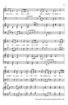 My Heart Is Filled with Thankfulness von Keith Getty 