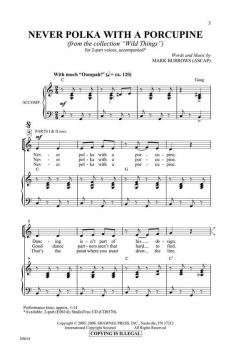 Never Polka with a Porcupine von Mark Burrows 