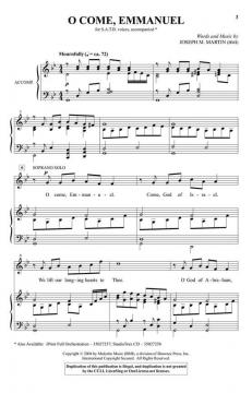 O Come, Emmanuel von Joseph M. Martin 