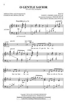O Gentle Savior von Charles McCartha 