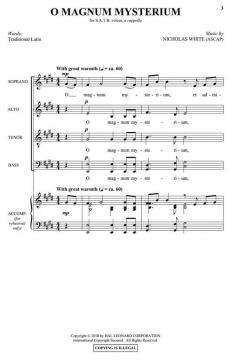 O Magnum Mysterium von Nicholas White 