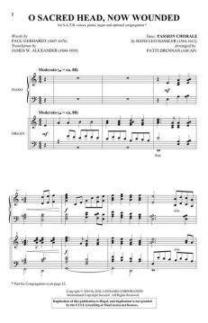 O Sacred Head, Now Wounded 