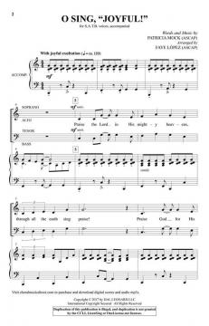 O Sing, Joyful! von Patricia Mock 