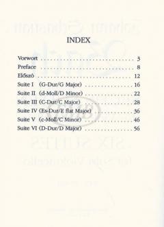 6 Suiten für Violoncello solo von Johann Sebastian Bach im Alle Noten Shop kaufen - EMB13965