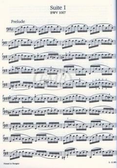 6 Suiten für Violoncello solo von Johann Sebastian Bach im Alle Noten Shop kaufen - EMB13965