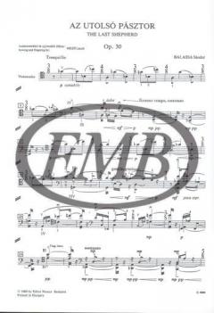 The Last Sepherd von Sandor Balassa 