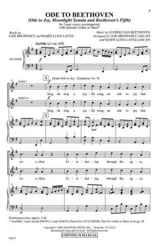 Ode to Beethoven von Ludwig van Beethoven 