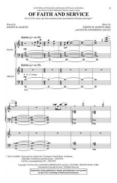 Of Faith and Service von David Angerman 