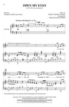 Open My Eyes von Sara R. Nussel 