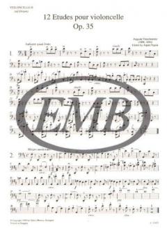 12 Etudes von August-Joseph Franchomme 