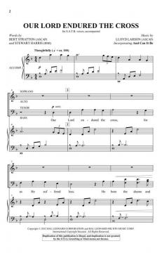 Our Lord Endured the Cross von Lloyd Larson 