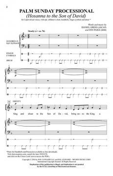 Palm Sunday Processional von Daniel Greig 