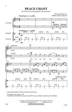 Peace Chant von Jerry Estes 