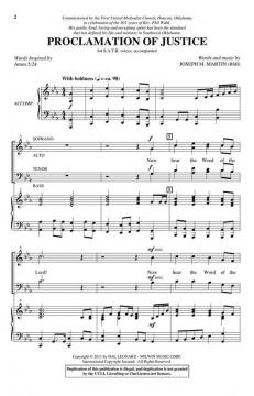 Proclamation of Justice von Joseph M. Martin 