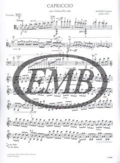 Capriccio von Zoltán Kodály 