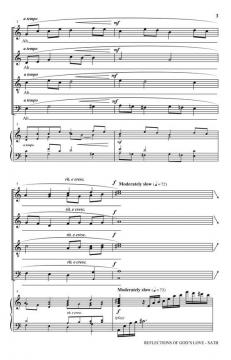 Reflections of God's Love von Mark Hayes 