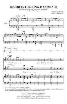 Rejoice, the King Is Coming! von Mark Patterson 