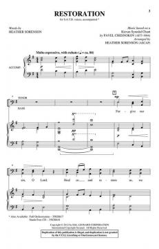 Restoration von Pavel Chesnokov 