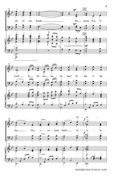 Resurrection Te Deum von Lee Dengler 