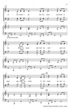 Savior, Come and Dwell in Me von Don Besig 