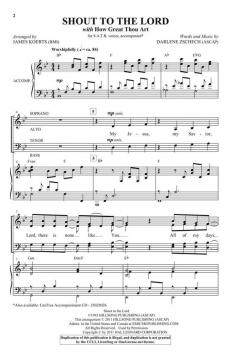 Shout to the Lord with How Great Thou Art 