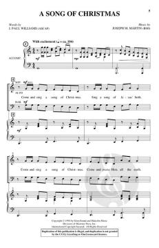 Sing a Song of Christmas von Joseph M. Martin 