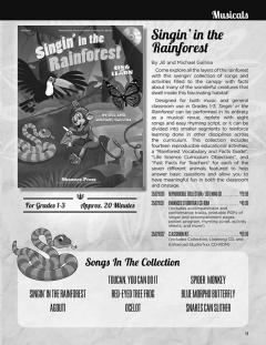 Singin' In The Rainforest von Jill Gallina 