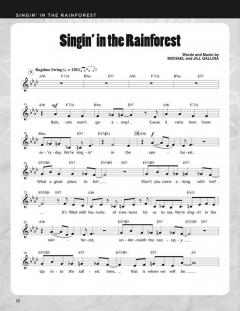 Singin' In The Rainforest von Jill Gallina 