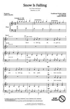 Snow Is Falling von Greg Gilpin (Download) 