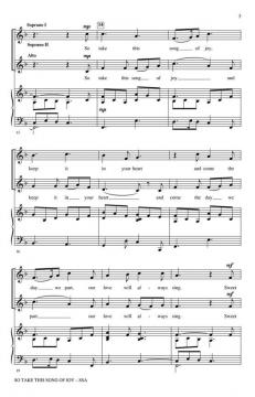 So Take This Song of Joy 