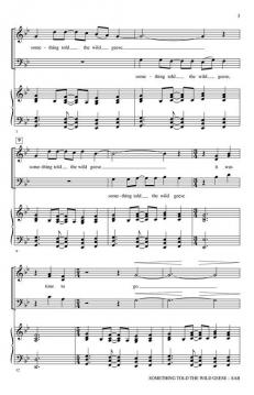 Something Told the Wild Geese von Greg Gilpin (Download) 