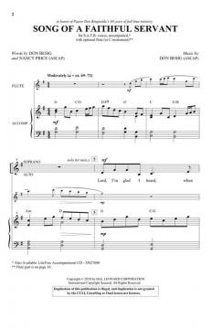 Song of a Faithful Servant von Don Besig 