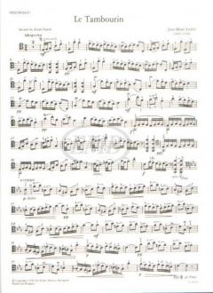 Le tambourin von Jean-Marie LeClair 