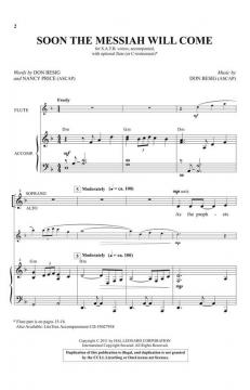 Soon the Messiah Will Come von Don Besig 