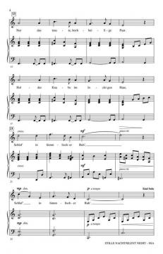 Stille Nacht/Silent Night von Franz Xaver Gruber 