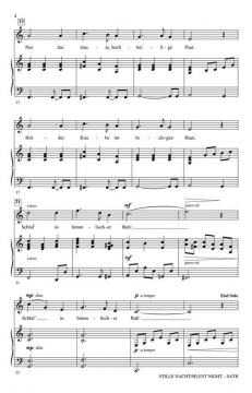 Stille Nacht/Silent Night von Franz Xaver Gruber 