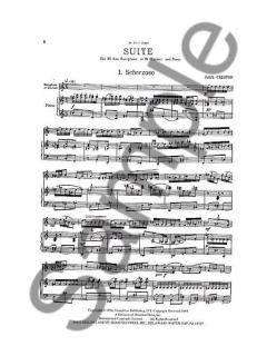 Suite for Alto Saxophone and Piano von Paul Creston 