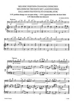 Melodic Exercises To Changes Of Position von Natalja Baklanowa 