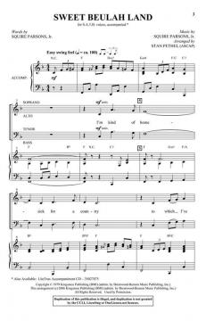 Sweet Beulah Land from Gospel Voices von Squire Parsons, Jr. 