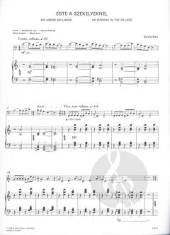 An Evening in The Village von Béla Bartók 