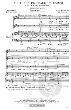 Sy Miller: Let There Be Peace On Earth von Hawley Ades 