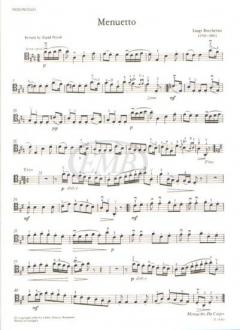 Menuet von Luigi Boccherini 