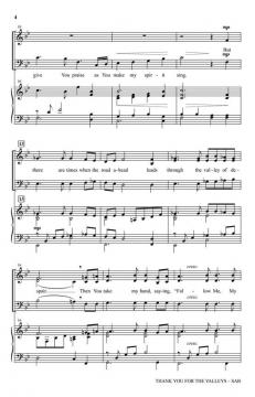 Thank You for the Valleys von Cindy Berry 