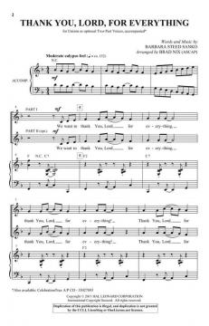 Thank You, Lord, For Everything von Barbara Steed Sanko 