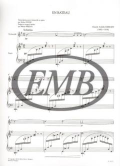 En bateau von Claude Debussy 