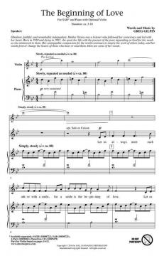 The Beginning Of Love von Greg Gilpin 