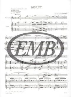 Menüett von Claude Debussy 