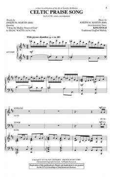 The Celtic Choir von Joseph M. Martin 