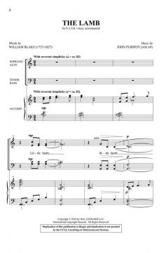 The Lamb von William Blake 