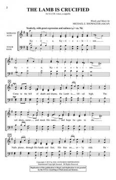 The Lamb Is Crucified von Michael E. Showalter 